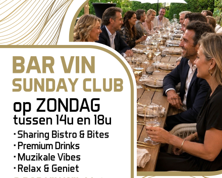 6 september 2026 • SUNDAY CLUB