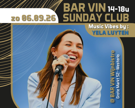 6 september 2026 • SUNDAY CLUB